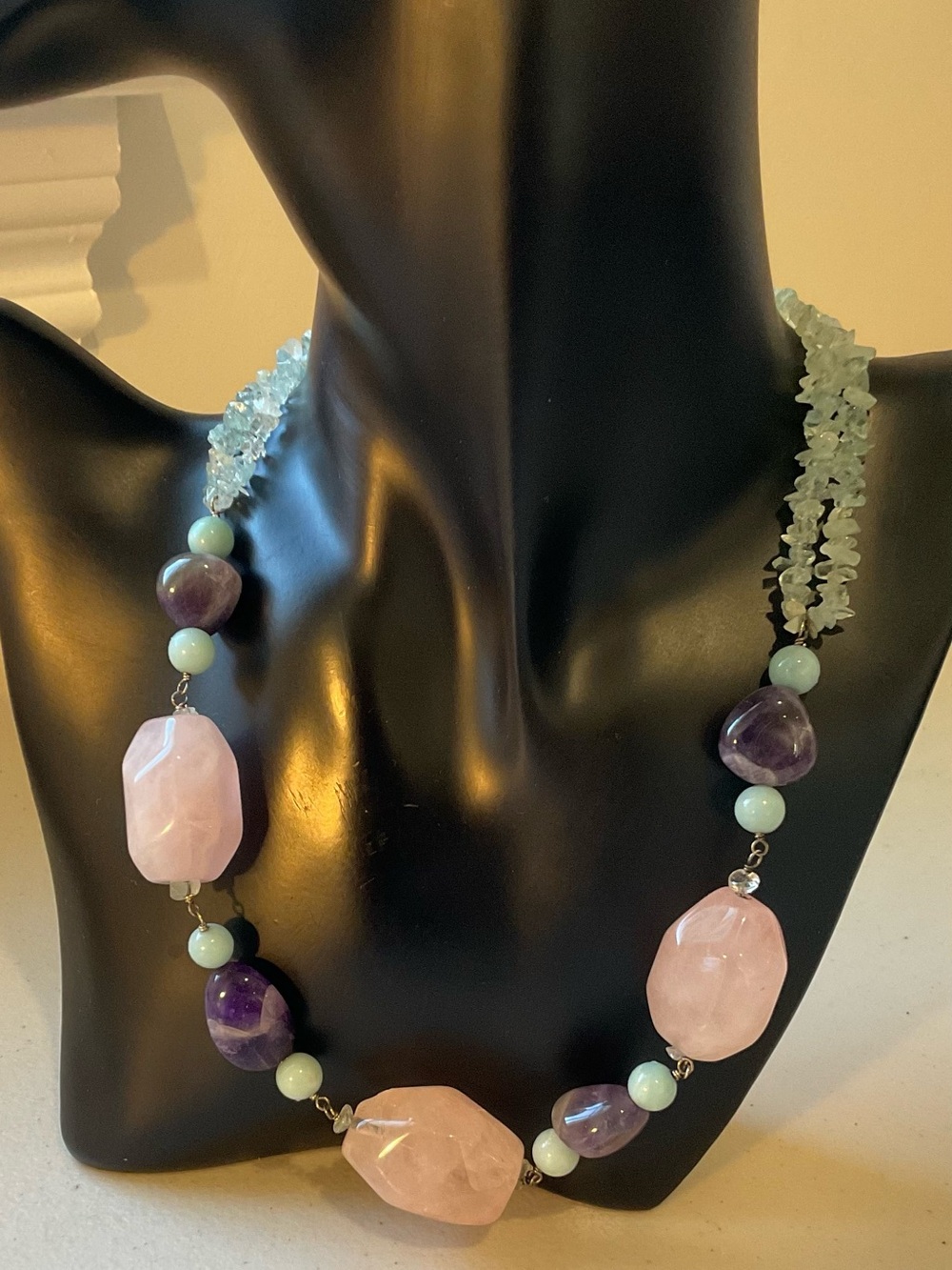18” Statement Gemstone Necklace